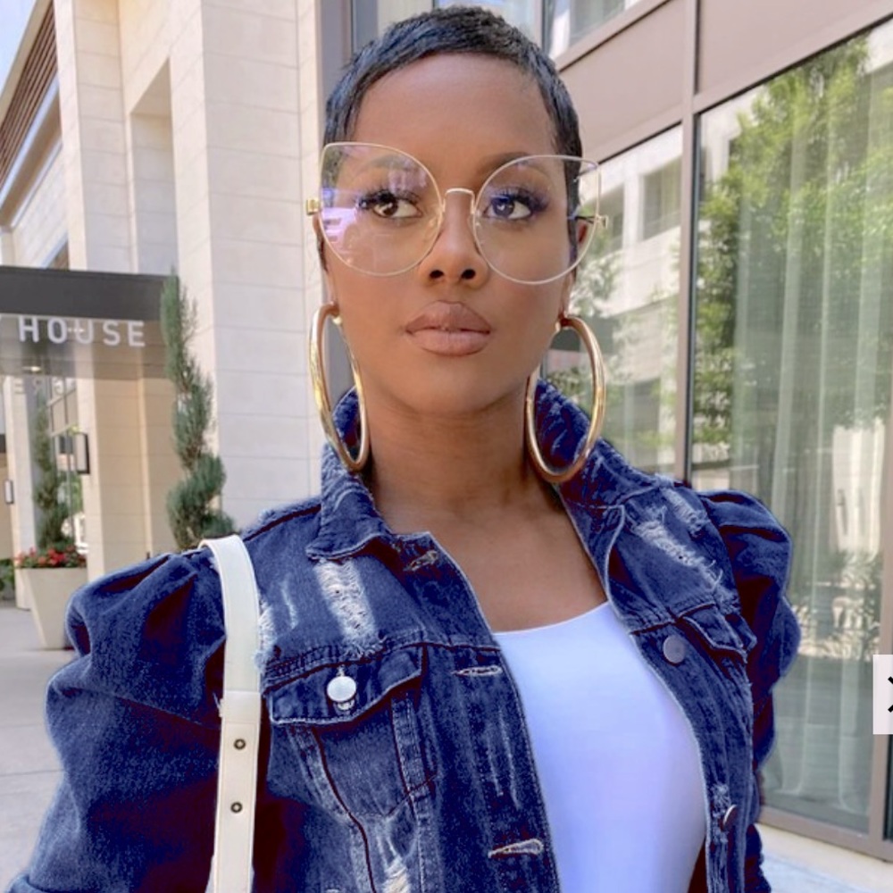 Vintage Denim Jean Jacket in Light or Dark Faded Ripped Style